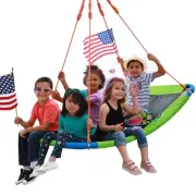 Tree Platform Swing for Kids and Adults, Large Saucer Swing for Kids
