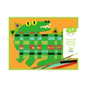 Djeco Animal Create w/ Paper Weaving Art/Craft Activity Set Kids/Children 3y+