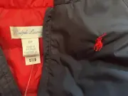 NWT Ralph Lauren Navy Baby Zip Up Hooded Bunting Snowsuit One Piece $165 Size 6M