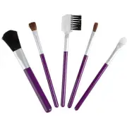 EXCEPTIONAL-BECAUSE YOU ARE SET-5 PIECE TRAVEL MAKEUP BRUSH SET