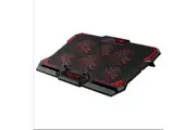 Thin Ice Six-fan Touch Screen Notebook Cooler Laptop Cooler with Mobile Phone Stand