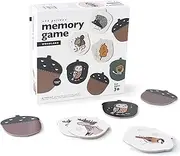Wee Gallery Memory Game - Woodland Animals and Plants - Brain Building Matching Activity, Animal Recognition, Motor Skills, Creative Play, and Problem Solving for Children (Ages 3 and up)