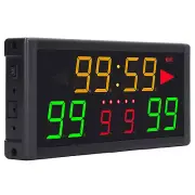 10 Digits Scoreboard LED Scores Keeper Remote Control Scoreboard EU