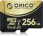 ORICO V3 256GB microSDXC UHS-I Memory Card, 180MB/s Read(Require DDR 220 Reader), 160MB/s, 4K UHD Recoding, U3, Class10, V30, A2, Micro SD for Drone, Game Console TF Card