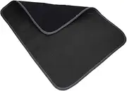 LIGHTAOTAO Reusable Small Dog Pee Mat Washable Wear Resistant Cat Pad for Training Deep Grey High Absorption Slide Durable Surface for Dogs and Puppies