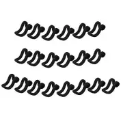 20 Pcs Clothes Hanger Connector Hooks Cascading Hanger Hooks for Velvet Hanger