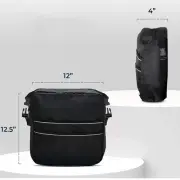 Multi Pocket Black Bag for Mobility Scooters Wheelchairs and Power Chairs