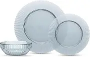 Fortessa Archie, 12 Piece Dinnerware Set (Service for 4), Dusk Gray