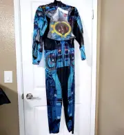 Apex Legends Pathfinder Boys XL 14-16 Halloween Costume Jumpsuit & Half Mask New