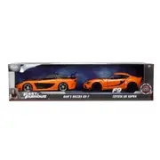 [The Fast and the Furious] Fast & Furious Han's Mazda RX-7 & Toyota GR S 1:32 Scale 2pc