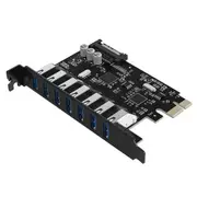 Orico Desktop PC 7 Port USB 3.0 PCI-E Expansion Card [ORICO-PVU3-7U-V1]