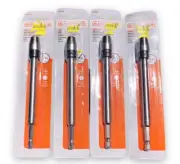 SET (4) Black + Decker 6" Quick Connect Bit Extension 1/4" Shank Tools BAX11