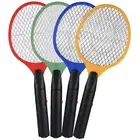 4x BUG ZAPPER RACKET Fly Mosquito Pest Swatter Net Racquet Electric Insect Kille