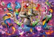 MasterPieces Fantasy in Flight 2000 Piece Jigsaw Puzzle By Ciro Marchetti