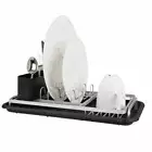 D.Line Aluminium Dish Rack Durable Practical Storage Compact Drying Holder