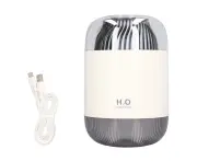 Small Humidifier USB Silent Milk Tea Cup with Colorful Light Pink