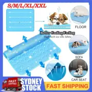 Pet Cooling Mat Cat Dog Puppy Sofa Non-Toxic Bed Summer Self-cool Cold Pad