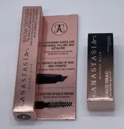 Anastasia Brow Definer Dk. Brown Mini Sz. Triangular Pencil + Lash Brag Mascara
