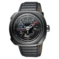 在飛比找PChome24h購物優惠-SEVENFRIDAY V3 設計師工藝自動上鍊機械錶-黑/