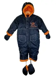 US Polo Association Insulated Embroidered Hooded Bootie Snowsuit Coat 24 Months