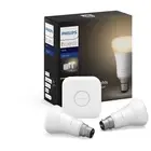 Philips Hue Wi-Fi Bluetooth Starter Kit w/Bridge B22 LED Light Bulb Warm White