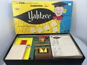 Unplayed Yahtzee 960 Game by ES Lowe Dice Boardgame Vintage 1956