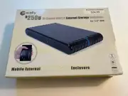 High Speed USB 2.0 Mobile External Storage Enclosure 2.5" HDD Macally B250u NIB