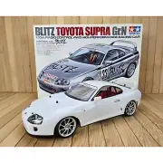RARE Vintage Tamiya Blitz Toyota Supra Gr.B Built TA02 4WD 58137 *NEW*