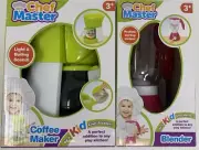 Chef Master Kids Coffee Maker & Blender Light & Boiling Sound And Swirling