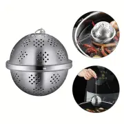 Premium Tea Infuser Spice Ball with Hooked Chain Easy to Use and Clean