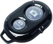 eCost Bluetooth Wireless Remote Control Camera Shutter Button for Smartphones: iPhone and Android Cellphones + eCost Connection Microfiber Cloth