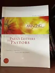 The Amazing Collection: Set 10 Workbook-Paul's Letters to Pastors NEW