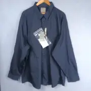 BNWT 5.11 Tactical Mens Size 3XL Regular Fit Navy Taclite Pro Long Sleeve Shirt