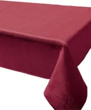 Benson Mills Sandstone Rio Red Heavyweight Jacquard Fabric Tablecloth 60" x 104"