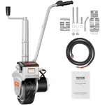 VEVOR Electric Trailer Dolly, 5000lbs Towing Capacity, 350W 12V Trailer Jockey Wheel with 22 ft/min Moving Speed, 12''-24.8'' Adjustable Clamp Height