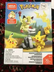 Mega Construx Pikachu/Meowth Showdown