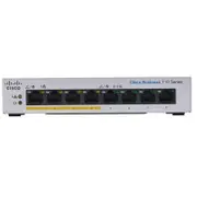 CISCO (CBS110-8PP-D-AU) CBS110 UNMANAGED 8-PORT GE, PARTIAL POE, DESKTOP, EXT PS