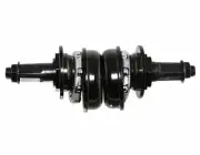 ORGINAL! BOTTOM BRACKE CONVERSION KIT SET 1PC TO 3PC CRANK 136MM BLACK.