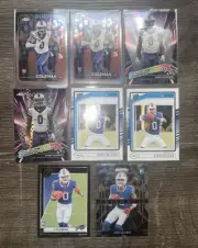 2024 Panini Football Keon Coleman Buffalo BILLS Rookie Card Lot (8 Cards)