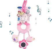 Carroller Plush Toy - Rose Stroller Decoration Toy | Carroller Plush Animal Toy for Cute Nursery Decor for Girls, Car Seats