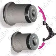 FRONT LOWER CONTROL ARM BUSHING FOR LEXUS GX470 TOYOTA 4RUNNER FJ CRUISER EACH (for: Lexus)
