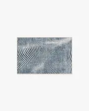 60' x 90' | Machine Washable Runner Rug | Kid & Pet Friendly | Indoor Rug | Wesley Blue Rug | Ruggable