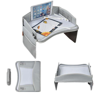 Kids Travel Tray Carseat Table Tray for Kids Road Trip Kids Drawing Board Table