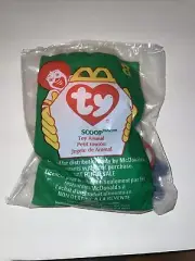 McDonalds 1993 Tag Ty Teenie Beanie Baby Scoop Pelican UNOPENED 1998 Package