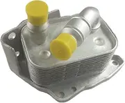 Aluminum Engine Oil Cooler Compatible with BMW E46 E60 E81 E87 E90 316i 318i 318ci 318ti X3 11427508967 Oil Cooler