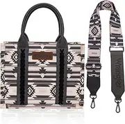 [Montana West] Wrangler Aztec Tote Bag for Women Boho Shoulder Purses and Handbags Set