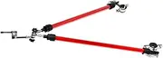 Colaxi Bicycle Camper Trailer Rod Bicycle Trailer Coupler Long Rod, Professional Rear Rack Accessories Universal for Camper Cargo Trailer Practical Bike