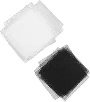 Healeved 30pcs Eye Mesh for Furry Costume Masks Mesh Fabric Sheet for Cosplay Props DIY Crafts Animal Mask and Holiday Party Accessories