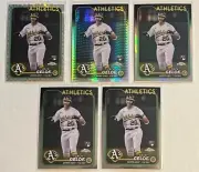 2024 Topps Chrome Update Zack Gelof RC Lot x1 X Fractor, Prism, Refractor x2 Deb