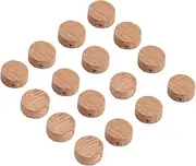 Domofa Trombone Cork Trumpet Spit Valve Trumpet Corks Water Key Cork Pad for Musical Instrument Replacement Accessories Set of 20